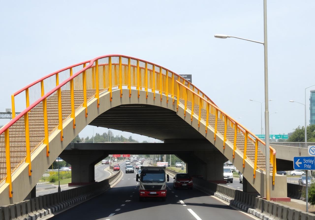 Reparación de puentes peatonales — Panamericana Sur